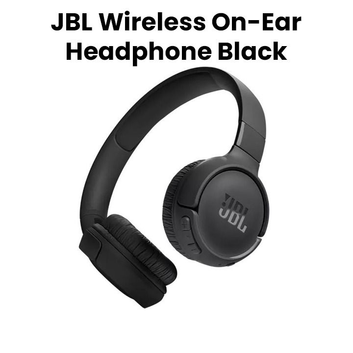 JBL Tune 520BT | Wireless On-Ear Headphone - Black