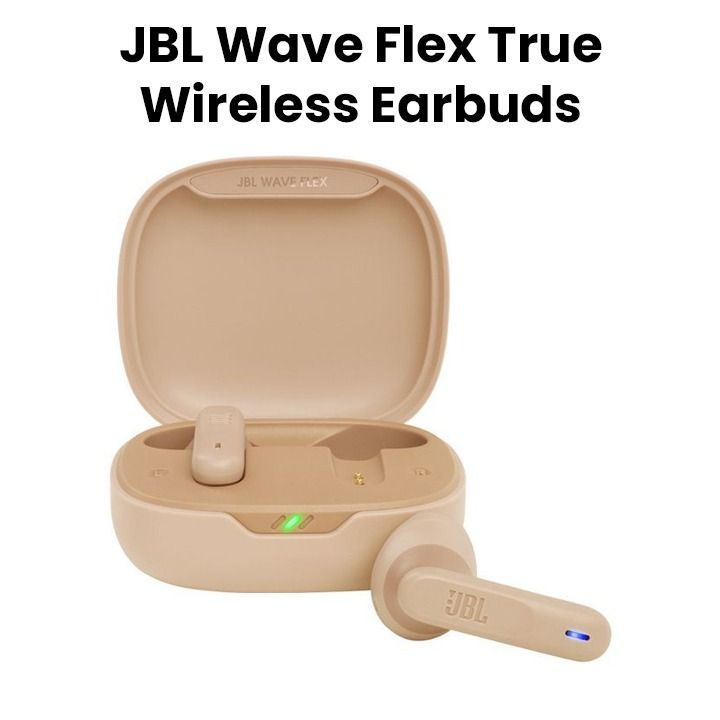 JBL Wave Flex | True Wireless Earbuds - Beige