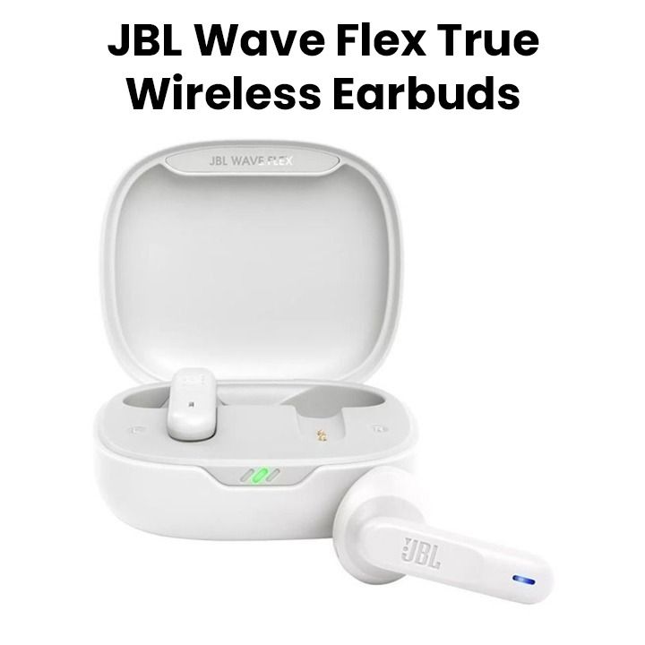 JBL Wave Flex | True Wireless Earbuds - White