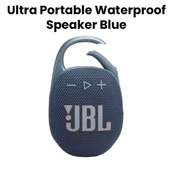 JBL Clip 5 | Ultra-Portable Waterproof Speaker - Blue