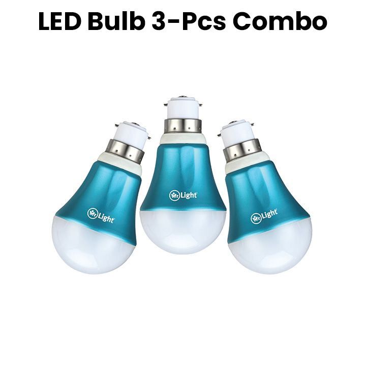 Mr. Light Mr. 6 LED Bulb 3-Pcs Combo