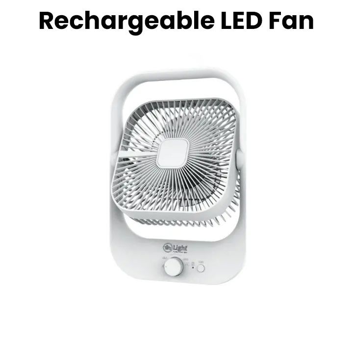 Mr. Light Rechargeable LED Fan | MR 3432