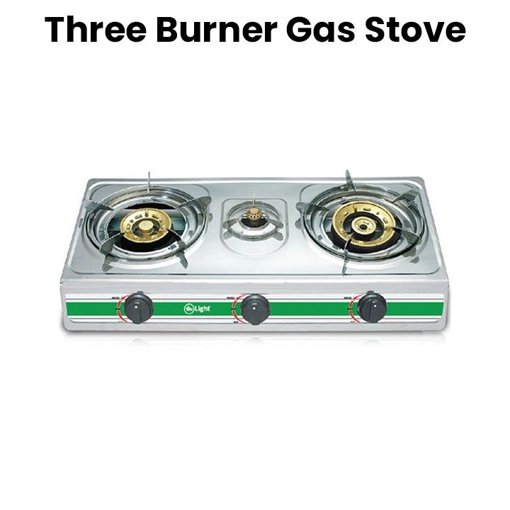 Mr. Light Mr. GB3B08GS Three Burner Gas Stove