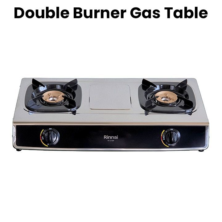 Rinnai Double Burner Gas Table | RV-210RI