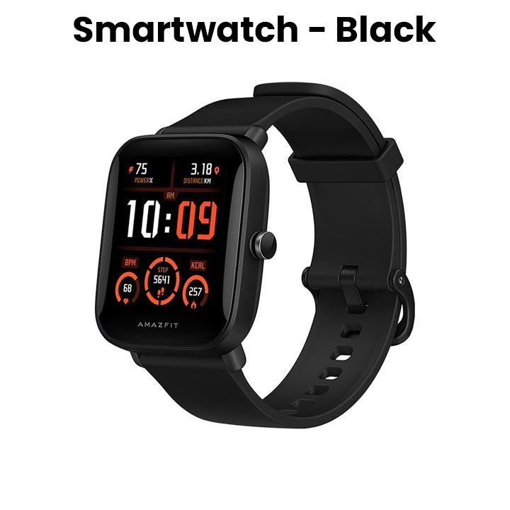 Amazfit Bip U Pro Smartwatch - Black