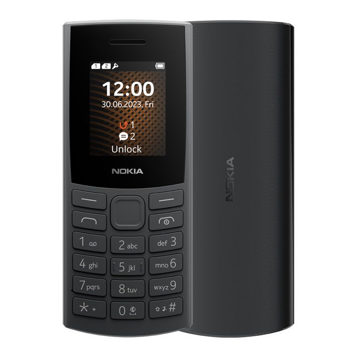 NOKIA 105 4G Feature Phone - Charcoal | TA-1551 DS GCC