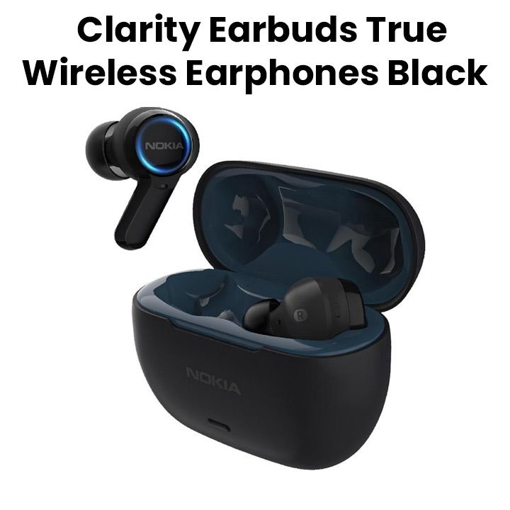 Nokia Clarity Earbuds True Wireless Earphones - Black | TWS-731