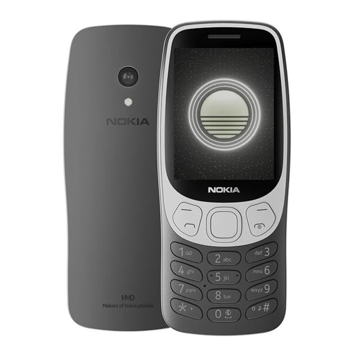 Nokia 3210 4G Feature Phone Grunge Black| TA-1618 DS GCC