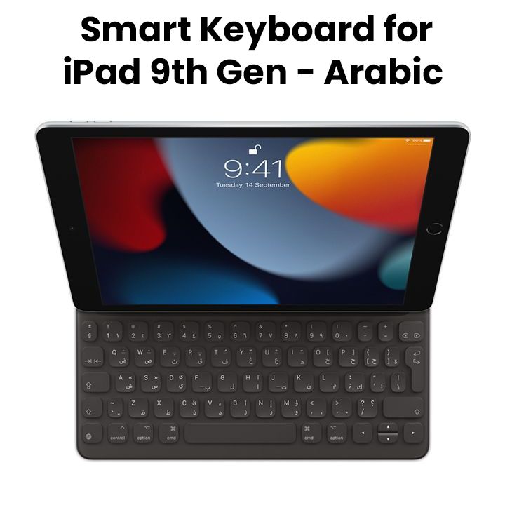 Buy Apple Smart Keyboard for iPad 9th Gen - Arabic (MX3L2AB
