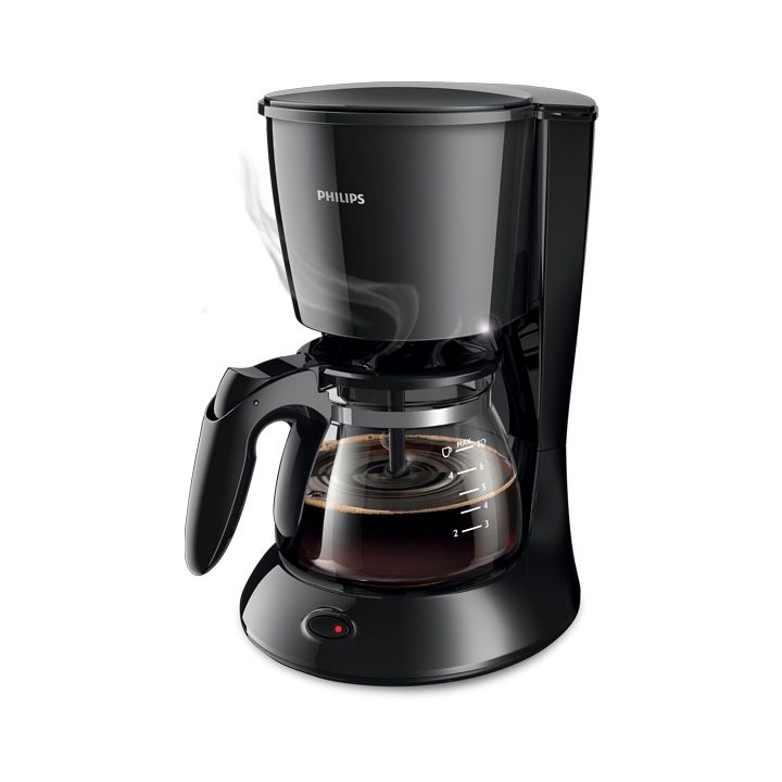 Philips Daily Collection Drip Coffee Maker 0.6L - Black | HD7432/20