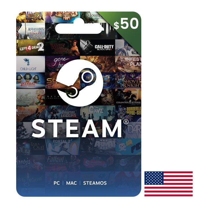 STEAM USA USD 50