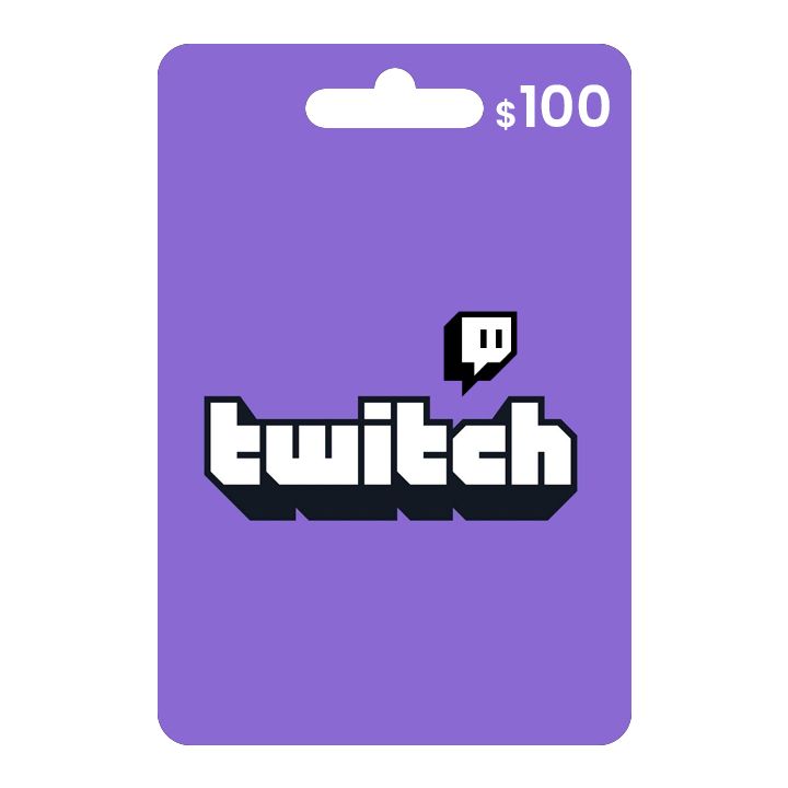 TWITCH TV USD 100