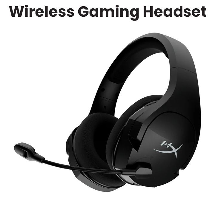 HyperX Cloud Stinger Core Wireless Gaming Headset - Black | HHSS1C-KB-WT/G