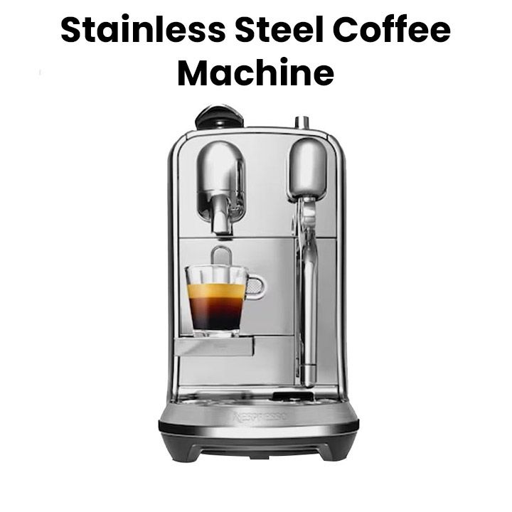 Nespresso Creatista Plus Stainless Steel Coffee Machine | J520-ME-ME-NE