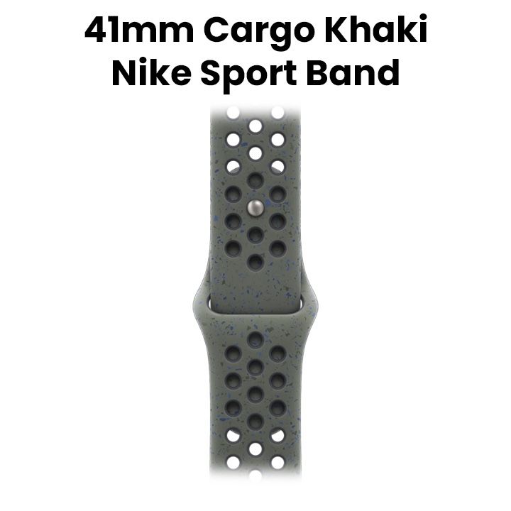 Apple Watch 41MM Nike Sport Band S/M-Zml Cargo Khaki| Muuv3Zm/A | MUUV3ZM/A