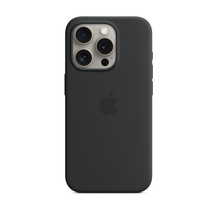 Apple Silicone Case for iPhone PRO MAX with MagSafe - Black | MT1M3ZM/A