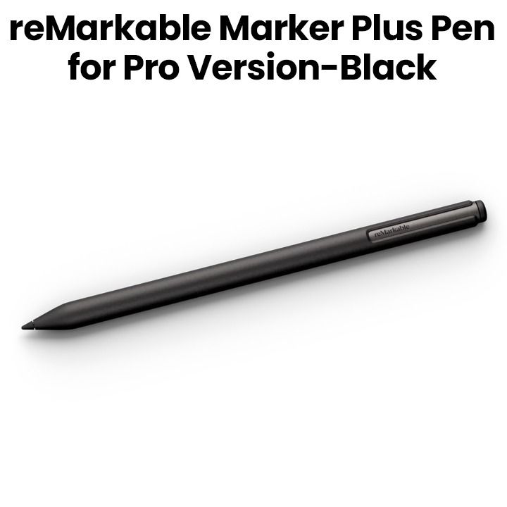 reMarkable Marker Plus Pen for Pro Version - Black