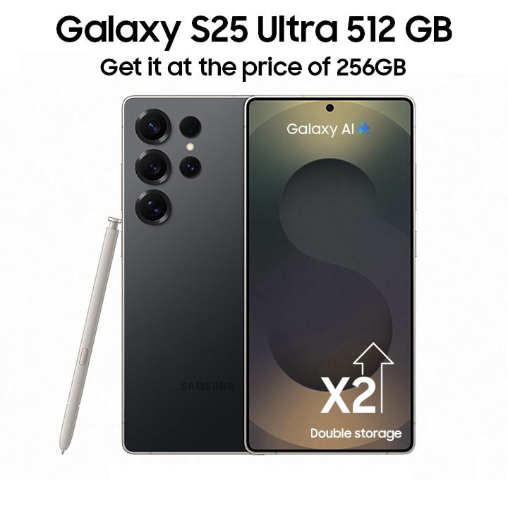 Buy Samsung Galaxy S25 Ultra Smartphone Titanium Black 12GB+